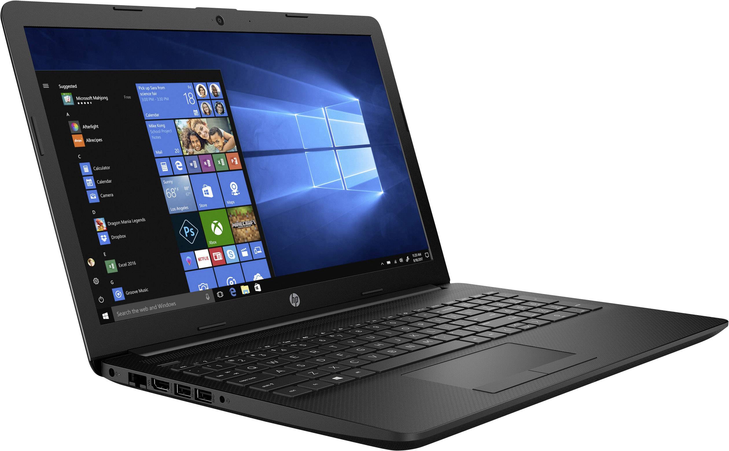 HP 15-da2460ng 39.6cm (15.6 Zoll) Notebook Intel Core i5 10210U 8GB 256GB SSD Intel UHD Graphics Windows® 10 Home Schwarz