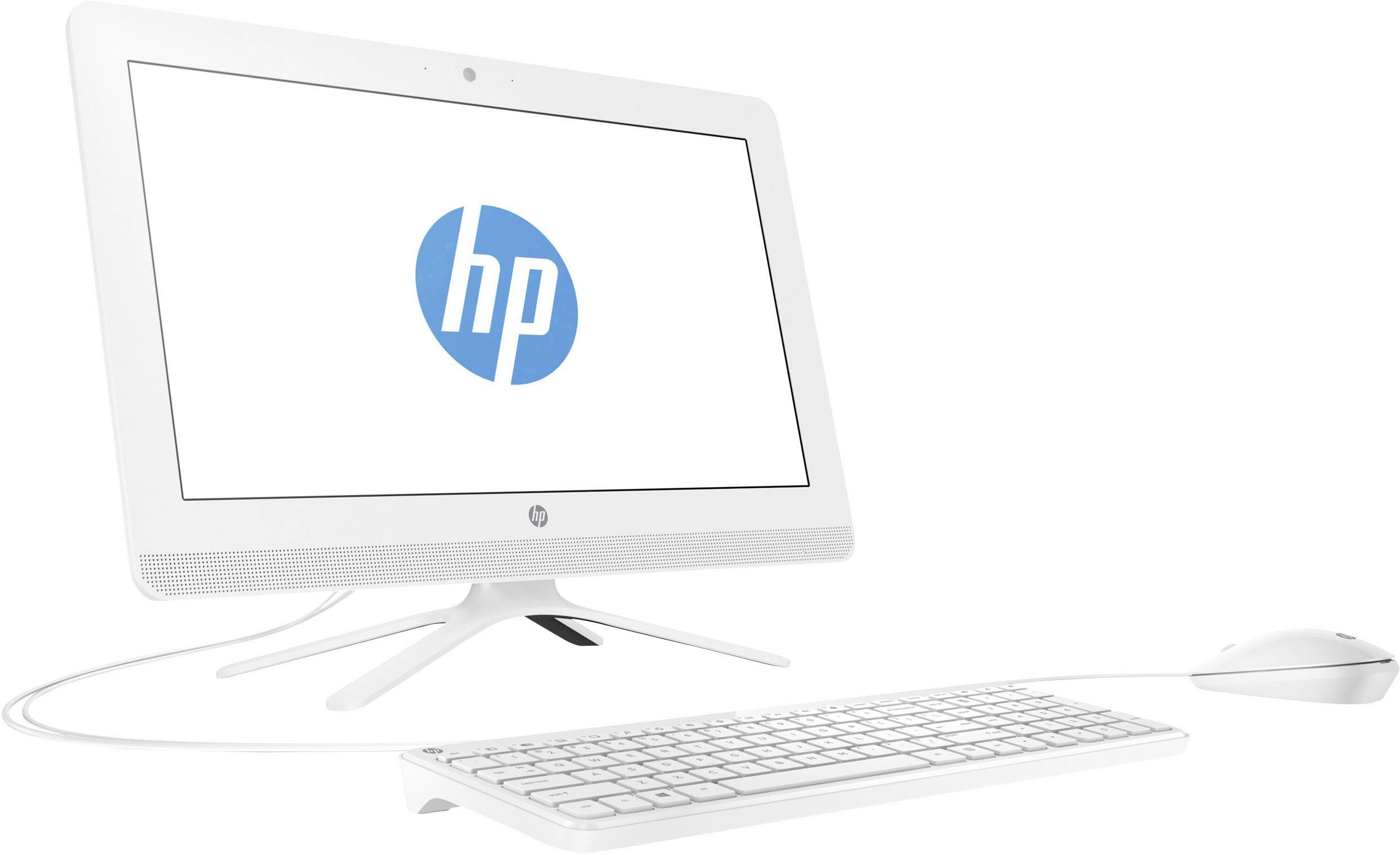 HP 20-c400ng 49.5cm (19.5 Zoll) All-in-One PC Intel® Celeron® J4005 4GB 1024GB Intel UHD Graphics 600 FreeDOS 2.0 Weiß