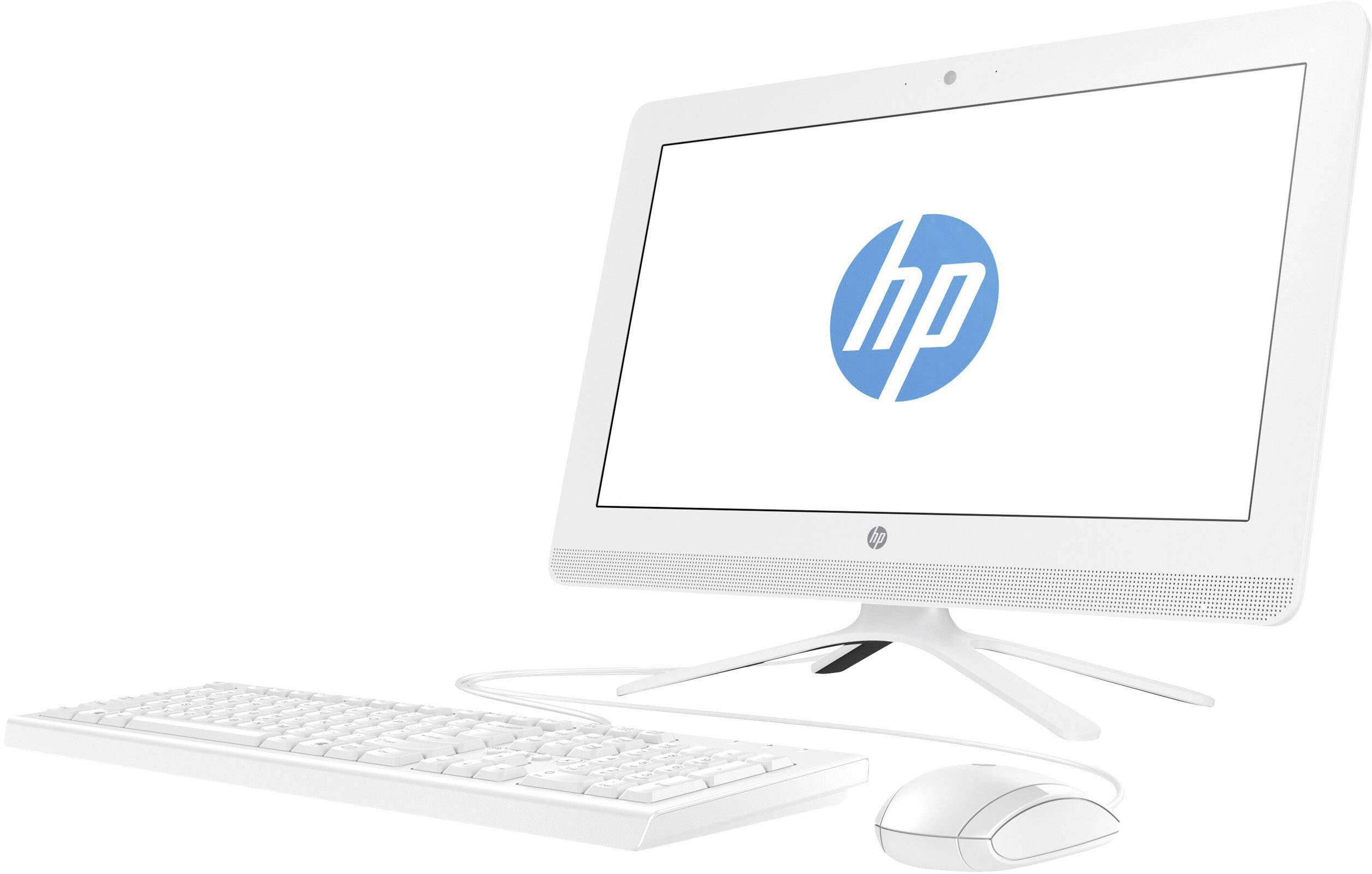 HP 20-c400ng 49.5cm (19.5 Zoll) All-in-One PC Intel® Celeron® J4005 4GB 1024GB Intel UHD Graphics 600 FreeDOS 2.0 Weiß