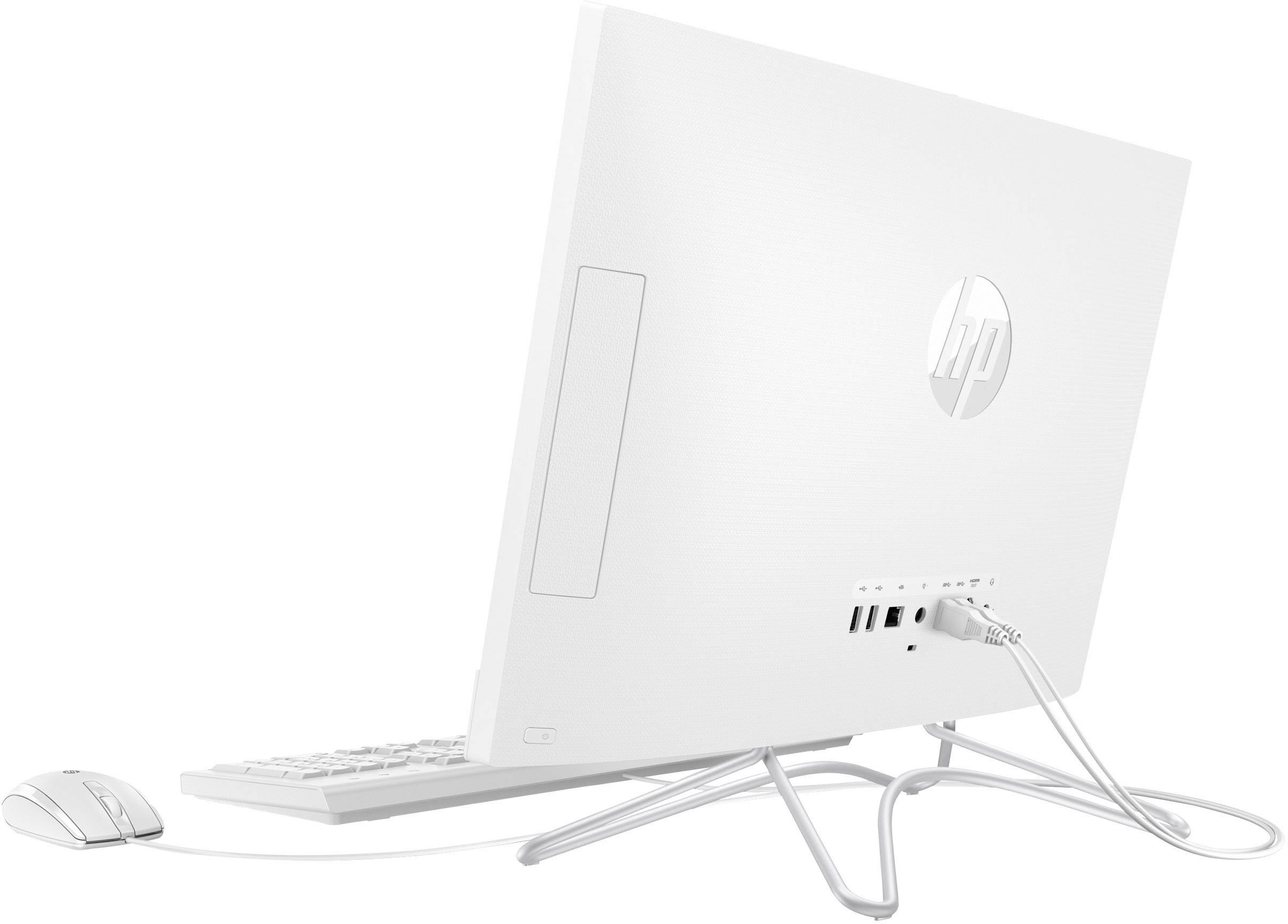 HP 22-c0017ng 54.6cm (21.5 Zoll) All-in-One PC Intel Core i3 i3-8130U 4GB 256GB SSD Intel UHD Graphics 620 Windows® 10 Home Weiß