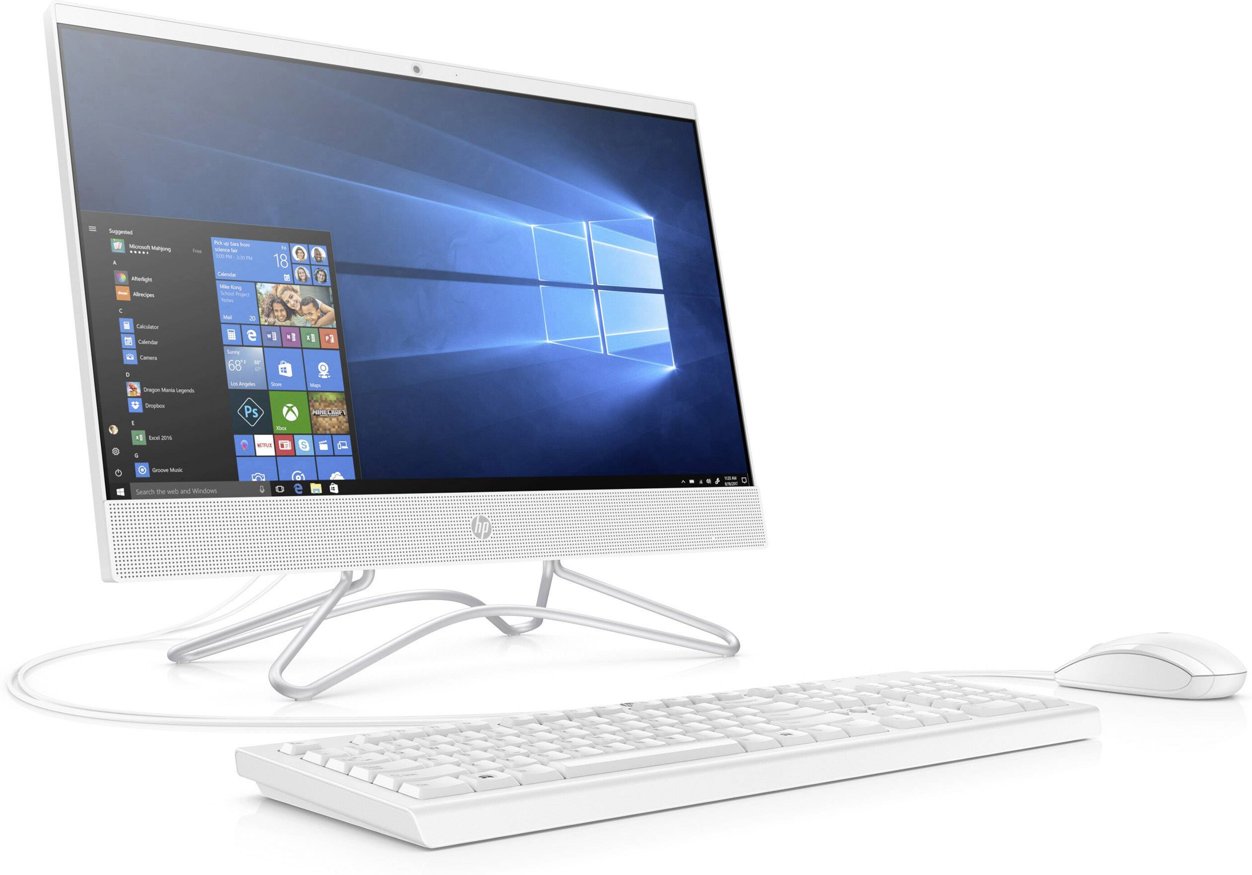 HP 22-c0016ng - All-in-One (Komplettlösung) - A6 9225 / 2.6 GHz - RAM 4 GB - SSD 256 GB - NVMe