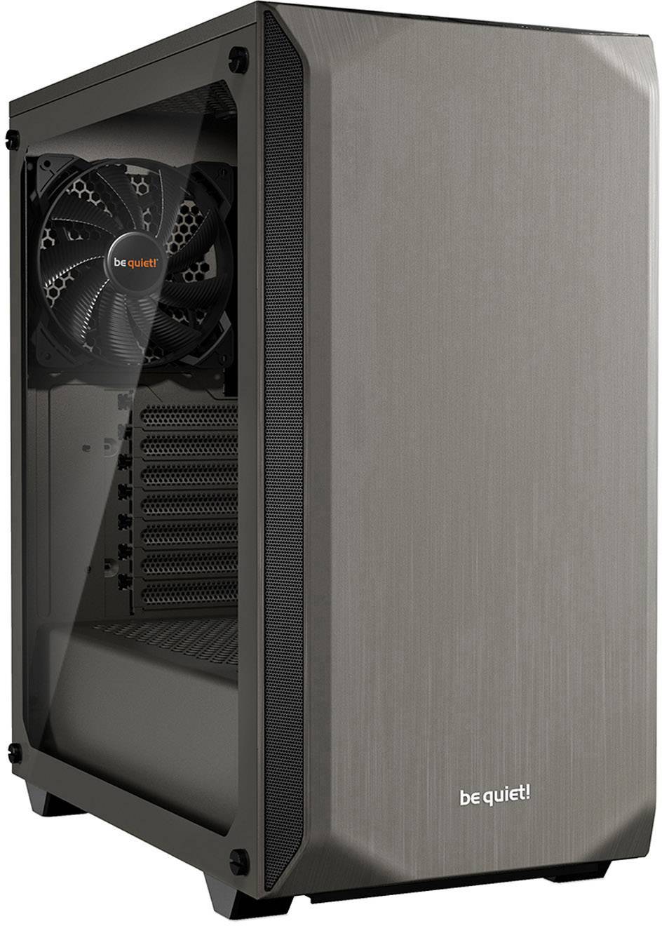 BeQuiet Pure Base 500 Windows Midi-Tower PC-Gehäuse, Gaming-Gehäuse Metallic, Grau 2 vorinstalliert