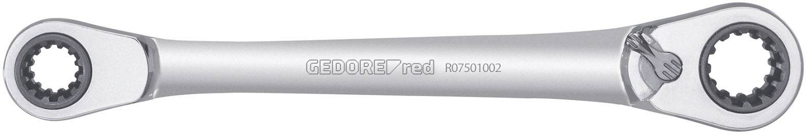 Gedore RED 3300900 R07501002 Doppel-Ringratschenschlüssel-Satz 2teilig Schlüsselweite (Zoll) 1/2" -