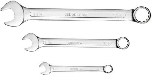 Gedore RED 3301043 R09115016 Ring-Maulschlüssel-Satz 16teilig Schlüsselweite (Metrisch) 07 - 19 mm