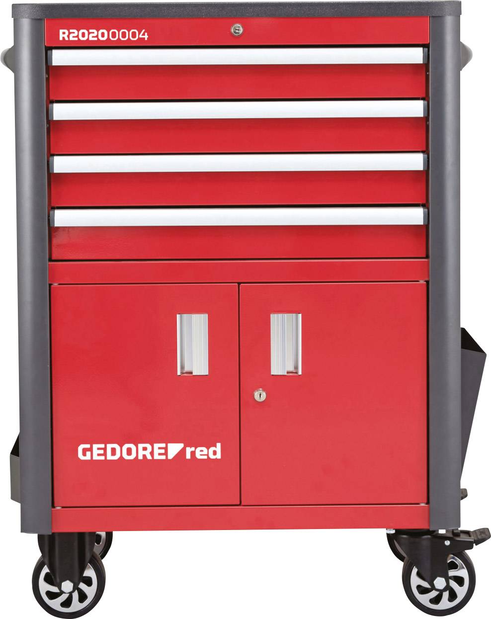 Gedore RED 3301688 Werkstattwagen ABS Kunststoff, Stahlblech Herstellerfarbe: Rot