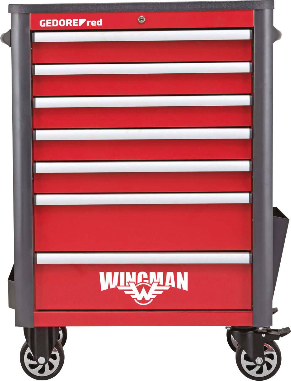 Gedore RED 3301690 Werkstattwagen ABS Kunststoff, Stahlblech Herstellerfarbe: Rot