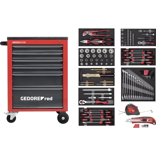 Gedore RED R21560001 3301667 Werkzeugset Gedore RED R21560001 3301667 Werkzeugset