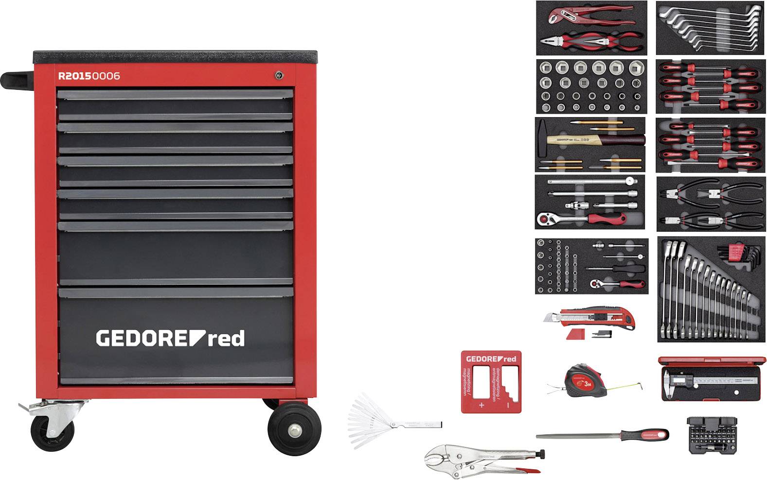 Gedore RED R21560002 3301668 Werkzeugset
