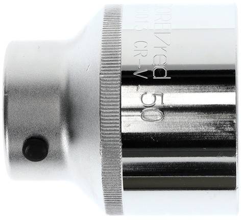 Steckschlüsselaufsatz aus Metall, 50 mm Markierung, für Werkzeugeinsatz.