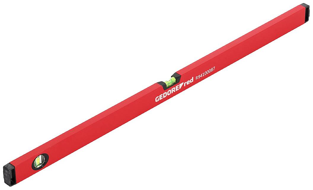 Gedore red Wasserwaage - mit Vertikal- und Horizontallibelle - Länge 1000 mm
