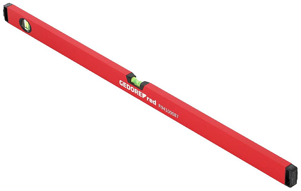 Gedore red Wasserwaage - mit Vertikal- und Horizontallibelle - Länge 1000 mm