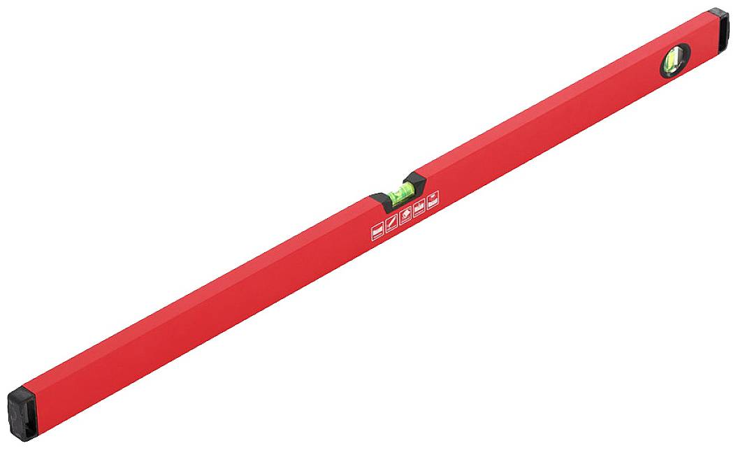 Gedore red Wasserwaage - mit Vertikal- und Horizontallibelle - Länge 1000 mm