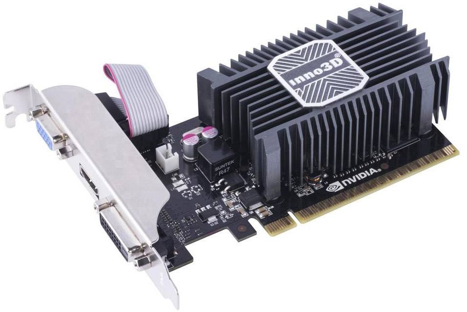 Inno 3D Grafikkarte Nvidia GeForce GT730 2 GB GDDR3-RAM PCIe HDMI®, DVI, VGA