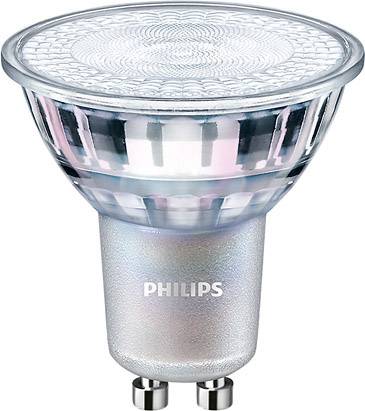Philips LED LED EEK F (A - G) GU10 4.9 W = 50 W Warmweiß (Ø x L) 50 mm x 54 mm 1 St.