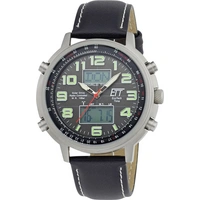 ETT Funk, Solar Funkuhr EGS-11301-22L (Ø x H) 48mm x 13mm Titan Gehäusematerial=Edelstahl Material (Armband)=Leder ETT Funk, Solar Funkuhr EGS-11301-22L (Ø x H) 48mm x 13mm Titan Gehäusematerial=Edelstahl Material (Armband)=Leder