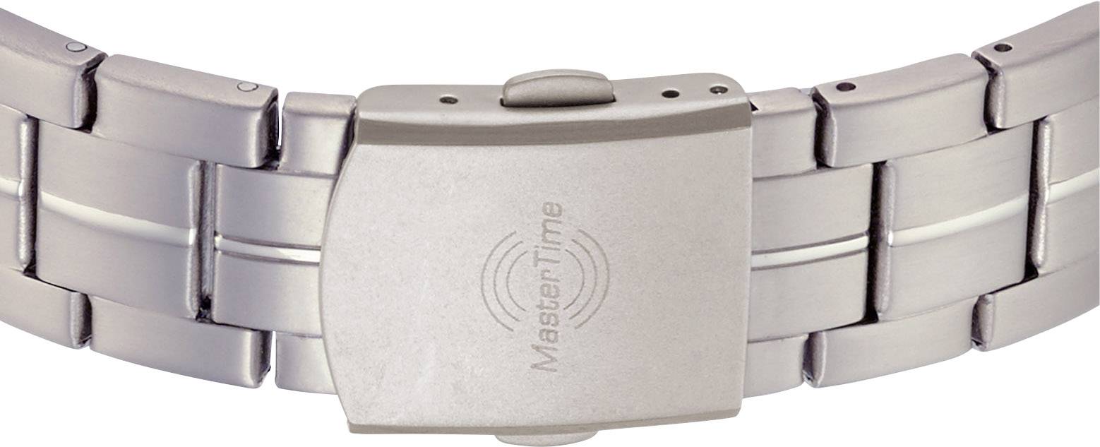 Funk Funkuhr MTGT-10349-22M (Ø x H) 42mm x 11mm Titan (gebürstet), Titansilber Gehäusematerial=Titan Material (Armband)=Titan