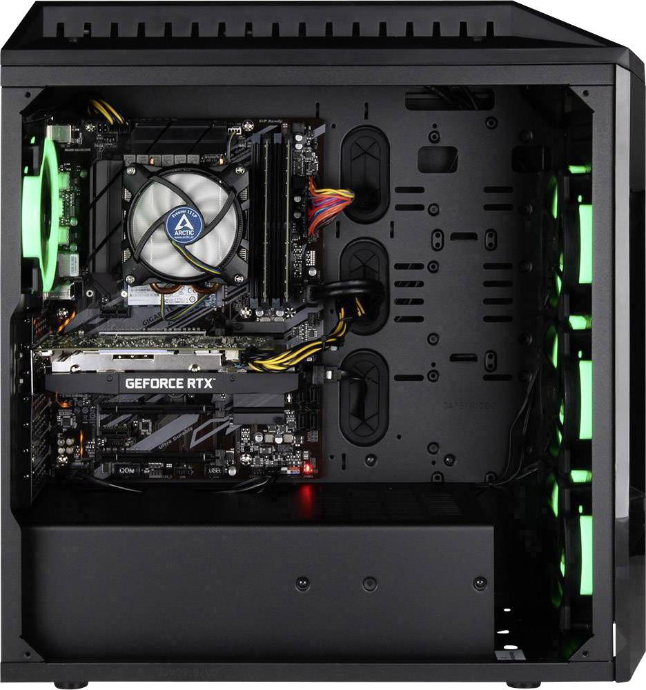 Joy-it Gaming PC AMD Ryzen™ 5 3600X 16GB 500GB SSD Nvidia GeForce GTX1660 Ti Windows® 10 Pro