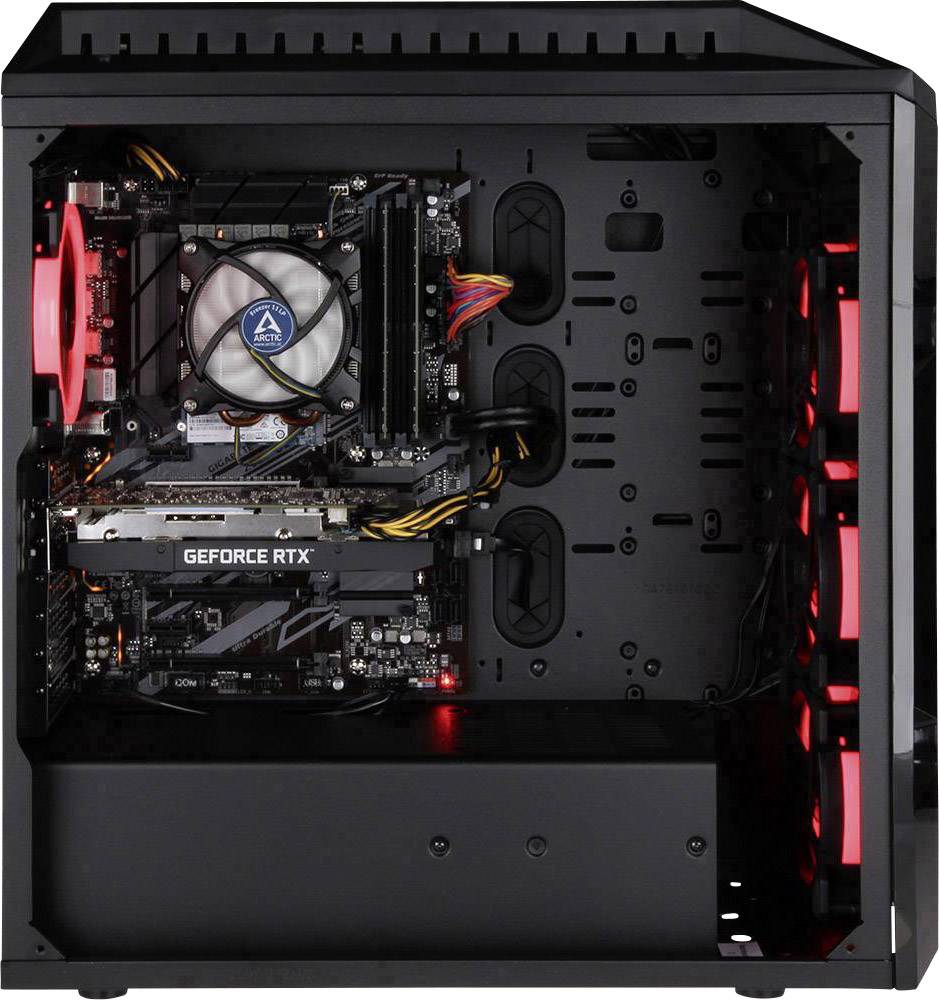 Joy-it Gaming PC AMD Ryzen™ 5 3600X 16GB 500GB SSD Nvidia GeForce GTX1660 Ti Windows® 10 Pro