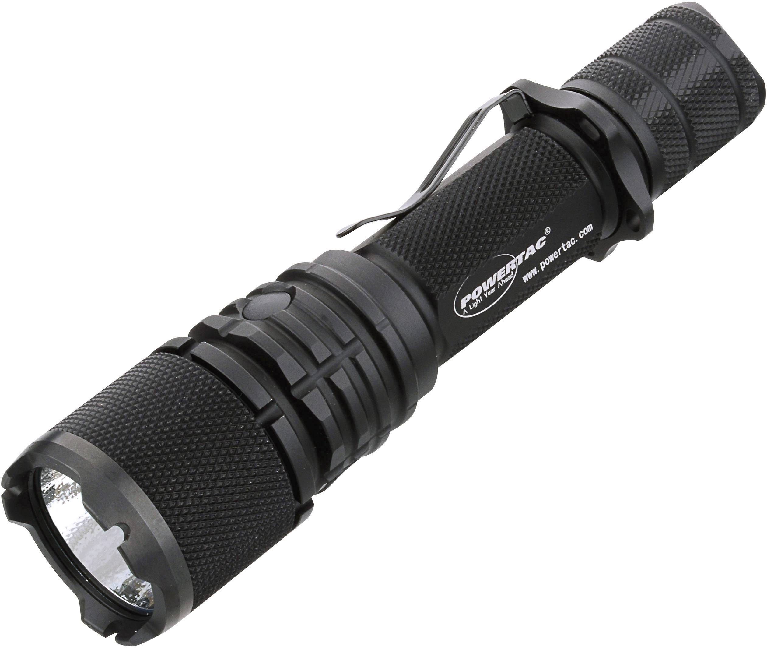 Powertac WAR-G4 FLW LED Taschenlampe akkubetrieben 4200lm 152g