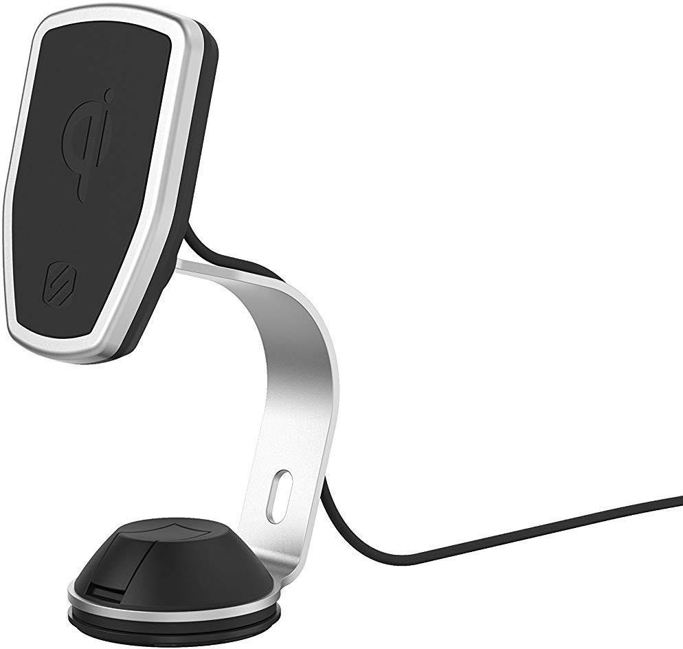 Scosche Induktions-Ladegerät 2000 mA MagicMount Pro Home MPQ2OH-XTSP5 Ausgänge Induktionslade-Stan