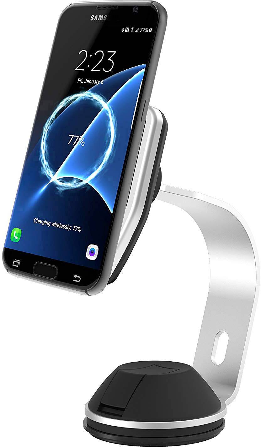 Scosche Induktions-Ladegerät 2000 mA MagicMount Pro Home MPQ2OH-XTSP5 Ausgänge Induktionslade-Stan