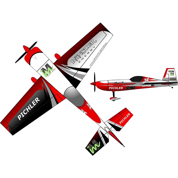 Pichler Modellbau Extra 330 Münster Energy Rot RC Motorflugmodell Bausatz 840mm Pichler Modellbau Extra 330 Münster Energy Rot RC Motorflugmodell Bausatz 840mm