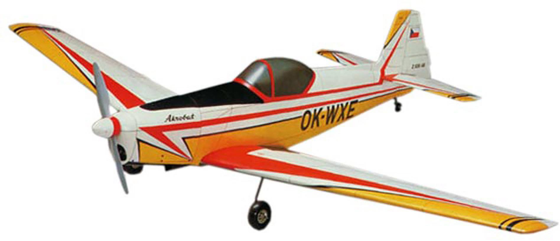 VQ Zlin Acrobat RC Motorflugmodell Bausatz 1610mm