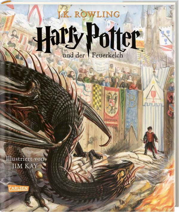 Harry Potter und der Feuerkelch, Farbig illust. Schmuckausgabe 55904 1 St.