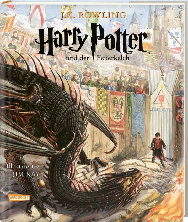 Harry Potter und der Feuerkelch, Farbig illust. Schmuckausgabe 55904 1 St.
