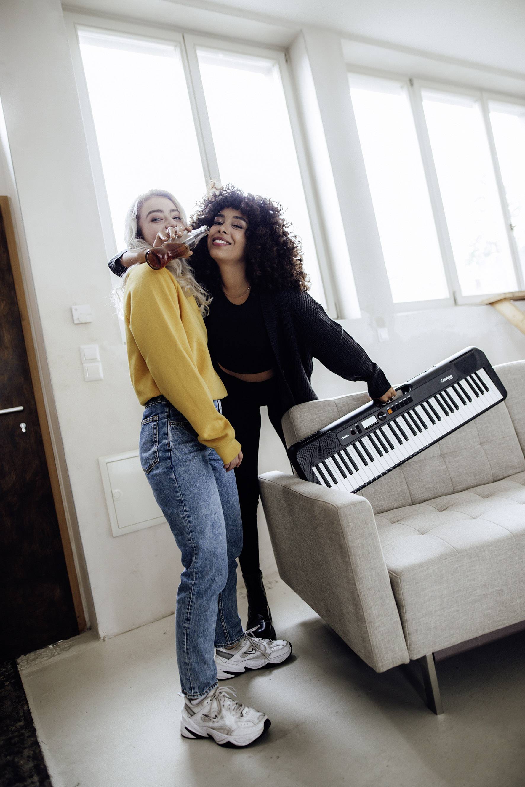 Casio Casiotone CT-S200BKC7 Keyboard Schwarz