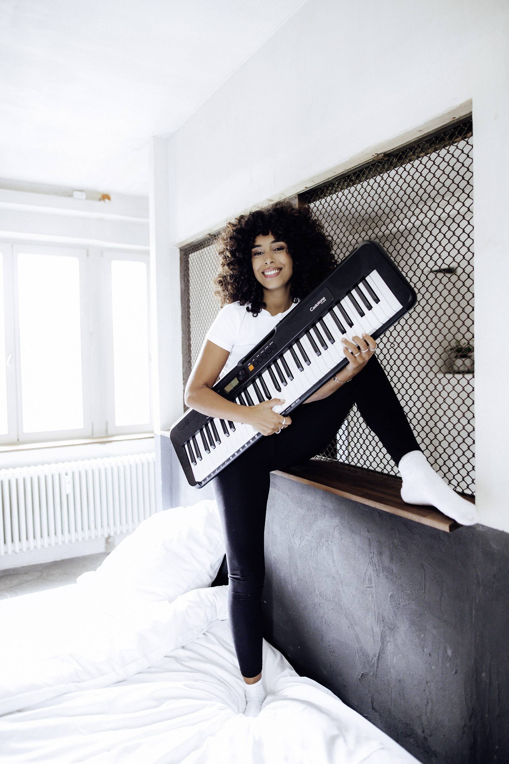 Casio Casiotone CT-S200BKC7 Keyboard Schwarz