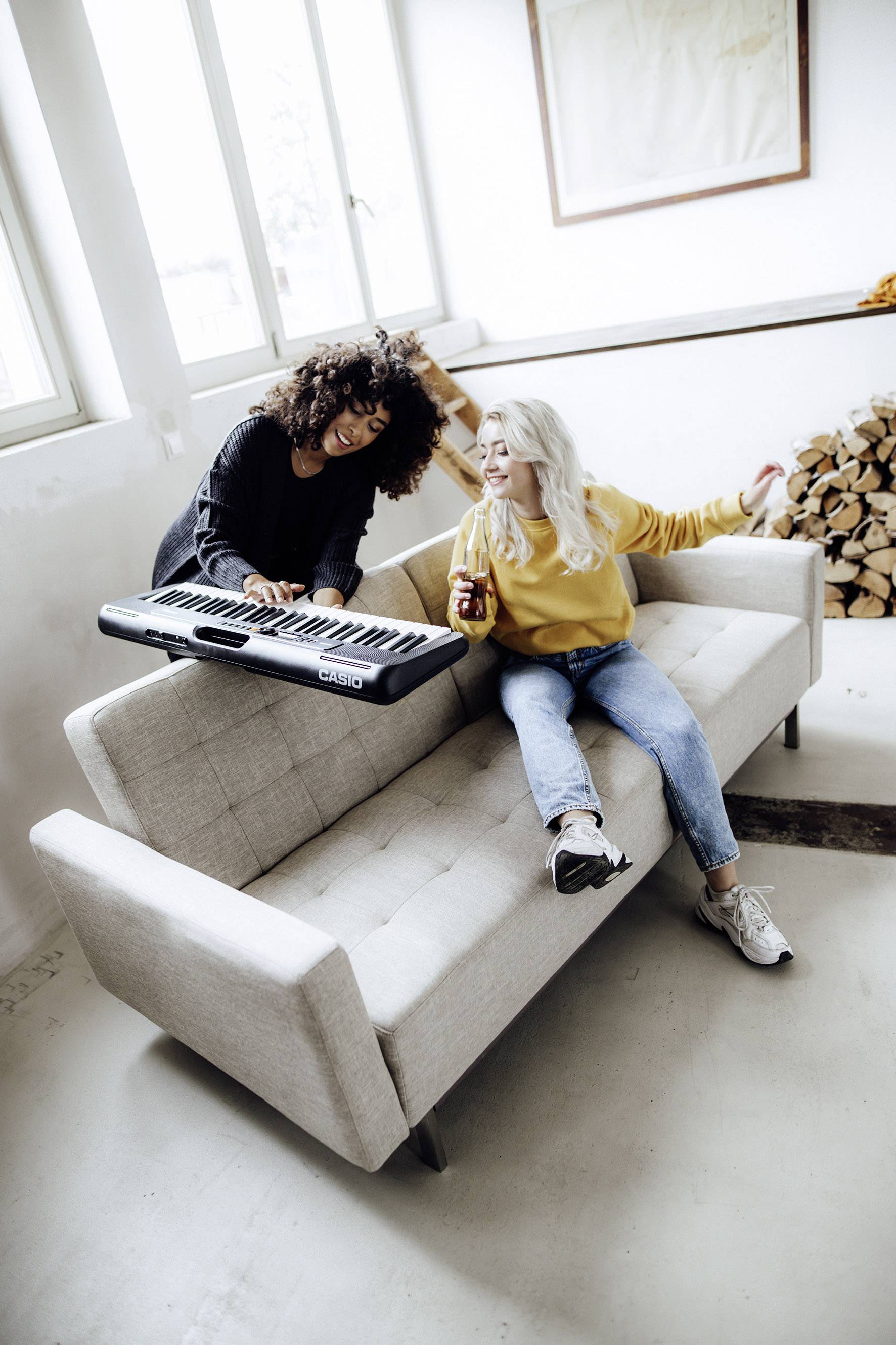 Casio Casiotone CT-S200BKC7 Keyboard Schwarz