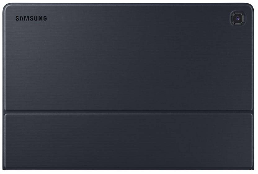 Samsung Book Cover Keyboard EJ-FT720 Tablet-Tastatur mit Hülle BookCase Schwarz