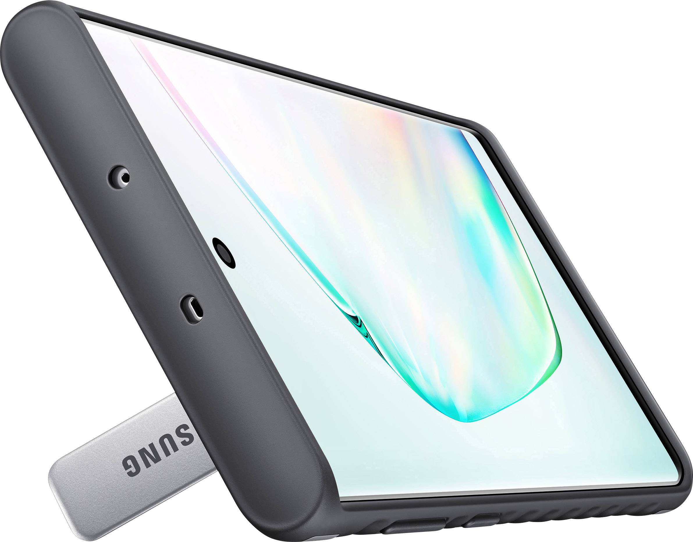 Samsung Protective Standing Cover EF-RN970 Backcover Silber