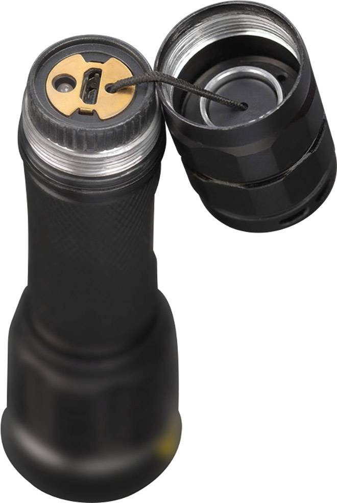 Brennenstuhl LuxPremium TL 1200 AF LED Taschenlampe mit Handschlaufe akkubetrieben 1250 lm 15 h 340 g