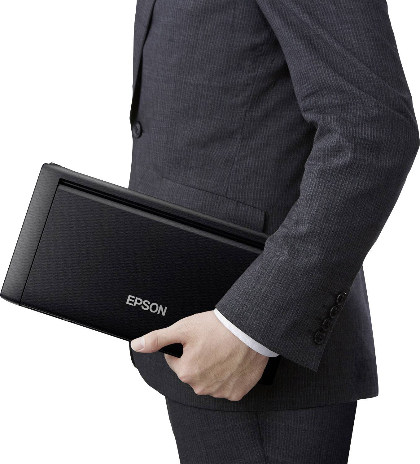 Epson Workforce WF-110W Drucker Tintenstrahl Farbe A4 Drucker Akku-Betrieb, WLAN