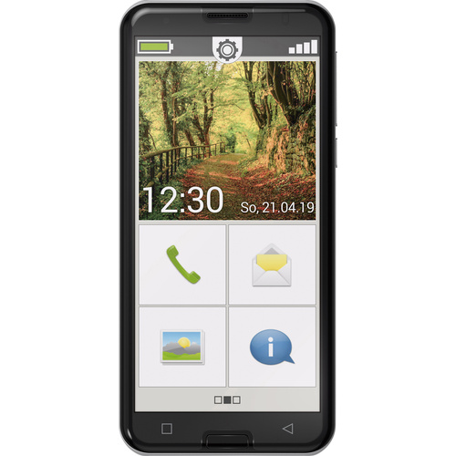 Emporia SMART.3 Senioren-Smartphone 16GB 5.5 Zoll (14 cm) Android™ 9.0 Schwarz