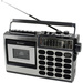Soundmaster RR18SW Kofferradio UKW, MW, KW Aufnahmefunktion Schwarz