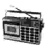 Soundmaster RR18SW Kofferradio UKW, MW, KW Aufnahmefunktion Schwarz