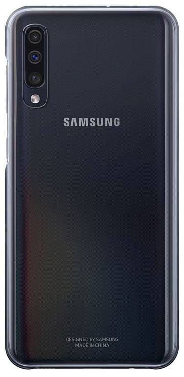 Samsung Gradation Cover EF-AA505 Backcover Samsung Galaxy A50 Schwarz, Transparent