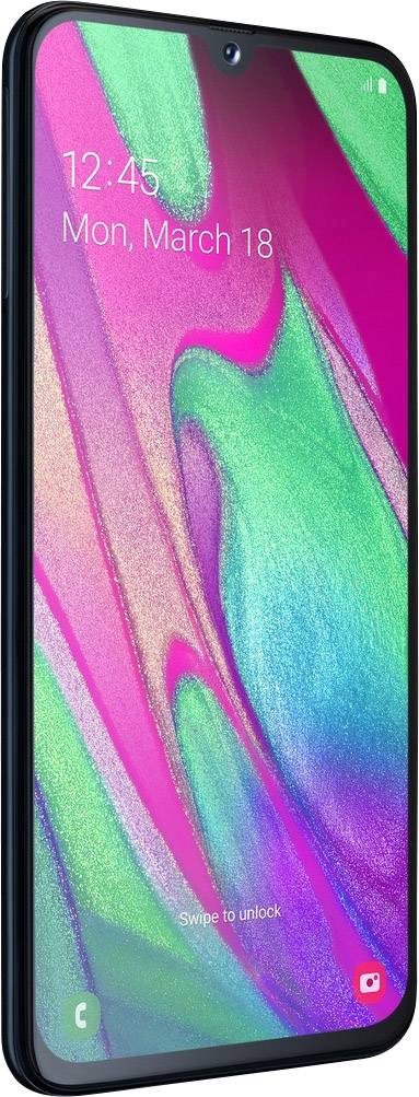 Samsung Galaxy A40 Enterprise Edition Smartphone 64 GB 5.9 Zoll (15 cm) Dual-SIM Android™ 9.0 Schwarz