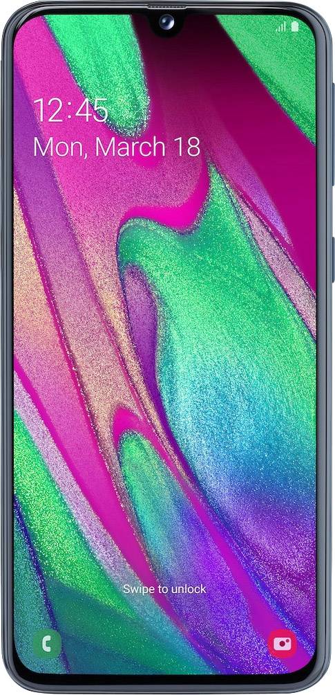 Samsung Galaxy A40 Enterprise Edition Smartphone 64 GB 5.9 Zoll (15 cm) Dual-SIM Android™ 9.0 Schwarz