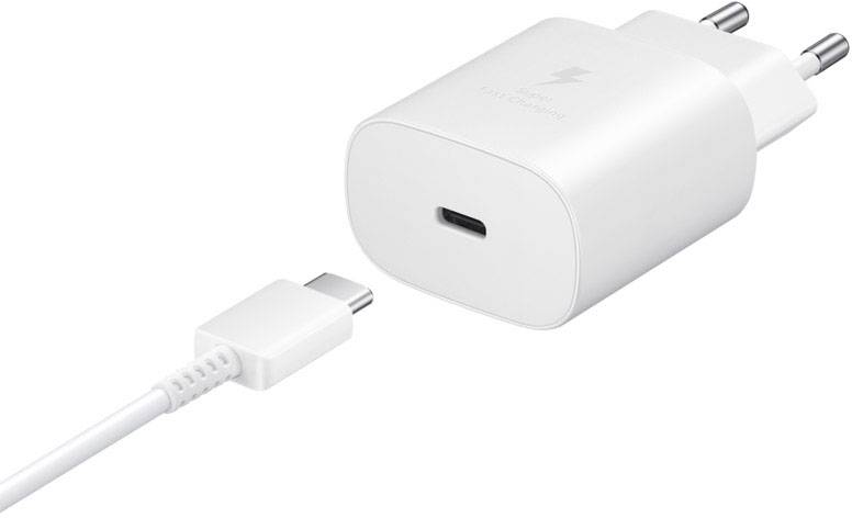 Samsung EP-TA800XWEGWW USB Ladegerät 25W 1x USB-C® USB PD, USB PD 3.0 Weiß Schnellladegerät