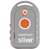 Weenect Silver GPS Tracker Personentracker Grau Weenect Silver GPS Tracker Personentracker Grau