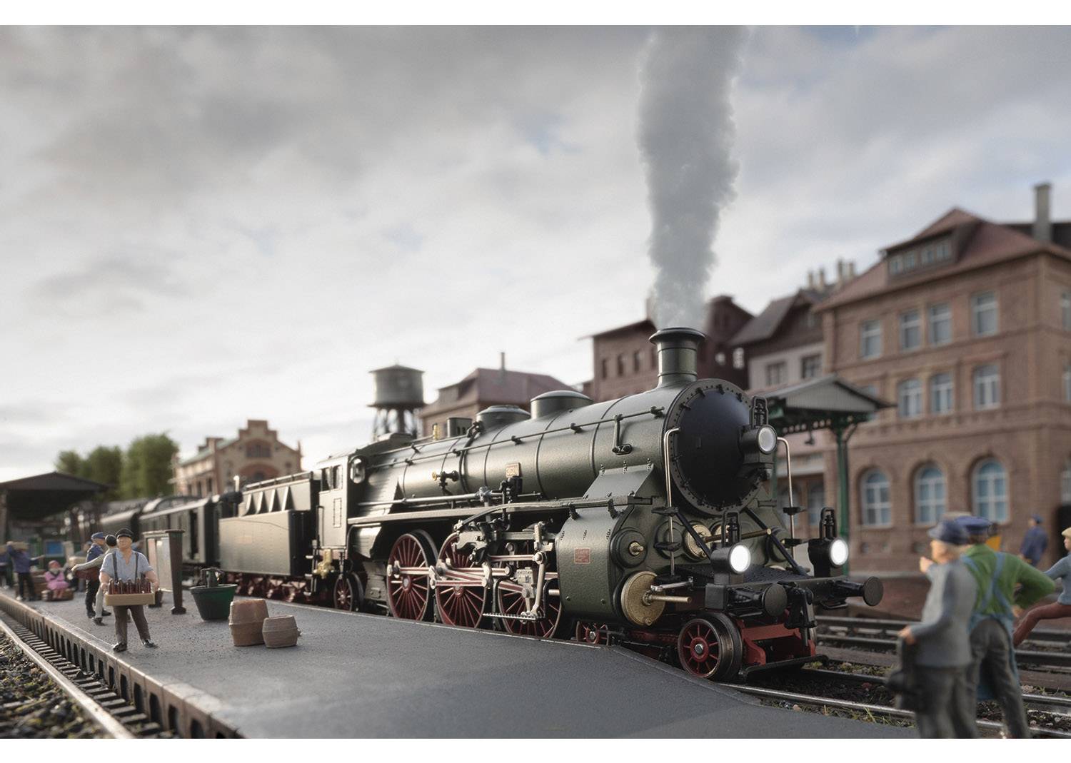 TRIX H0 T22403 H0 Dampflok S3/6 der K.BAY.STS.B. die Hochhaxige