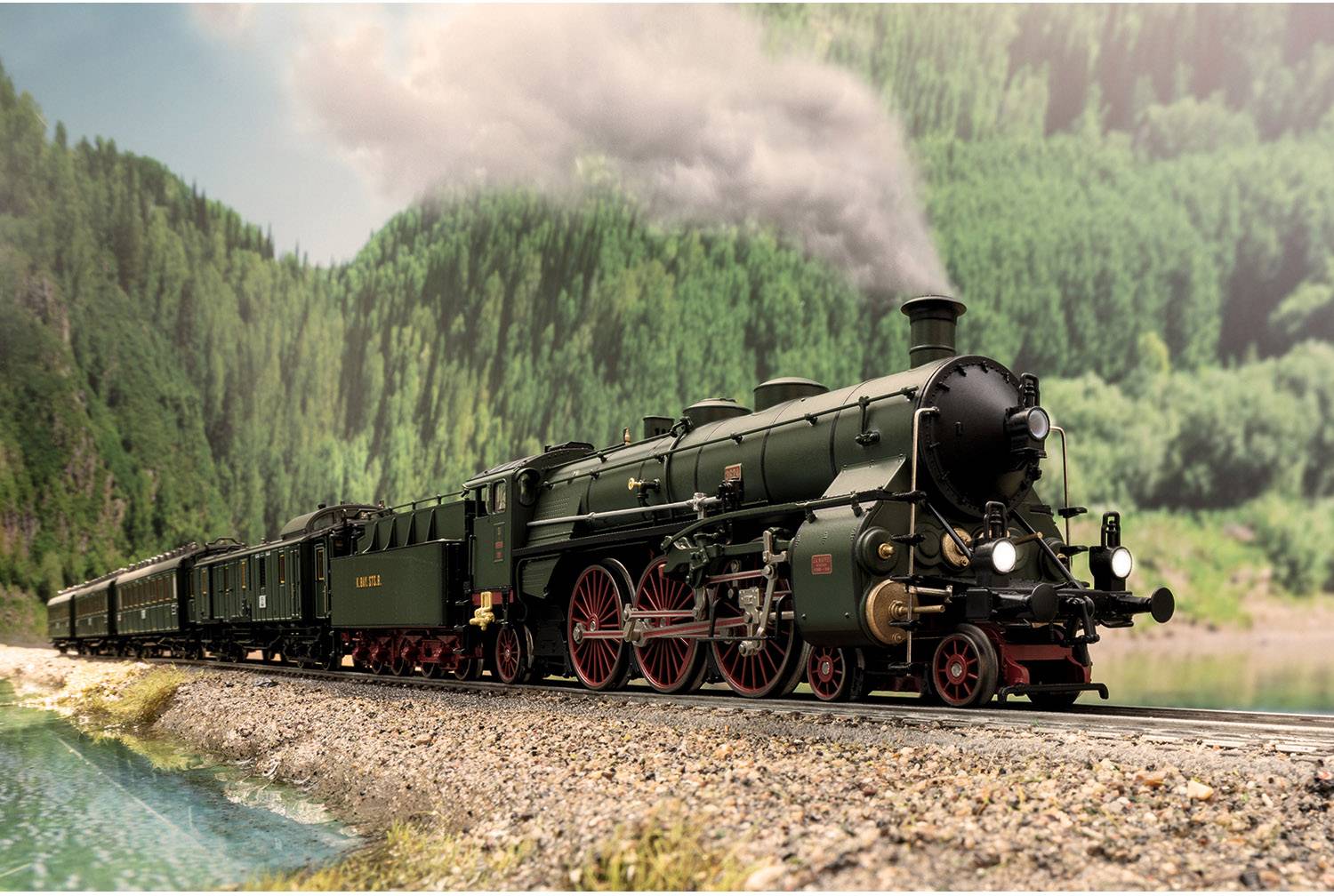 Märklin 39436 H0 Dampflok S3/6 der K.BAY.STS.B. die Hochhaxige