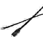 Renkforce USB-C®, RJ45 Câble adaptateur [1x USB-C® mâle - 1x RJ45 mâle 8P8C] 1.80 m noir
