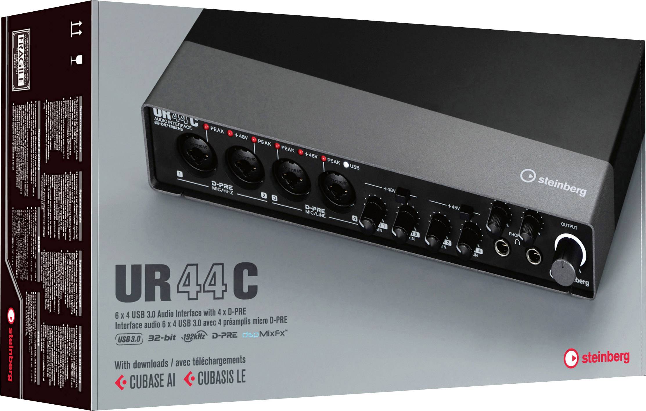 Steinberg Audio Interface UR44C inkl. Software