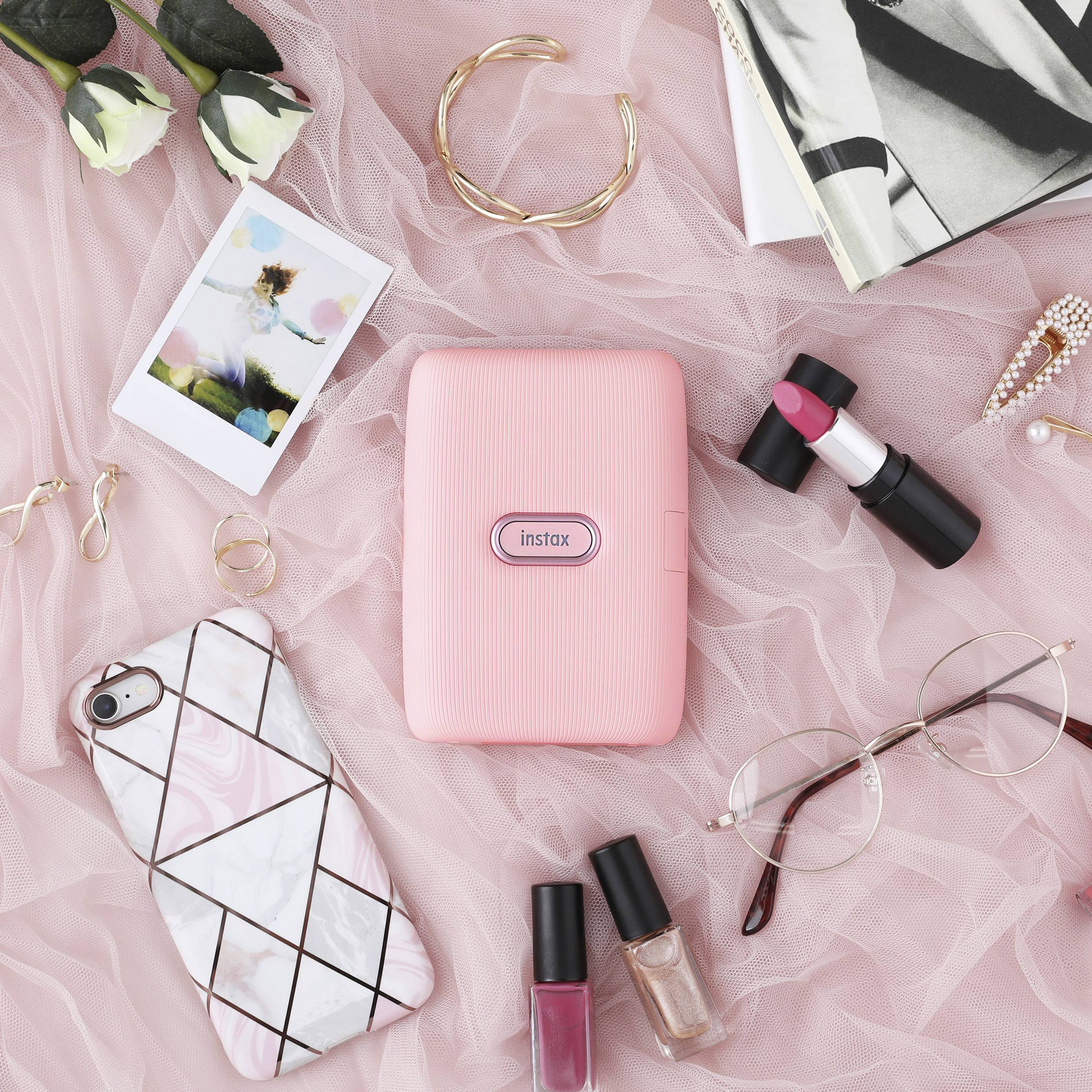 Fujifilm Instax Mini Link Dusky Pink Sofortbild-Drucker Pink Bluetooth