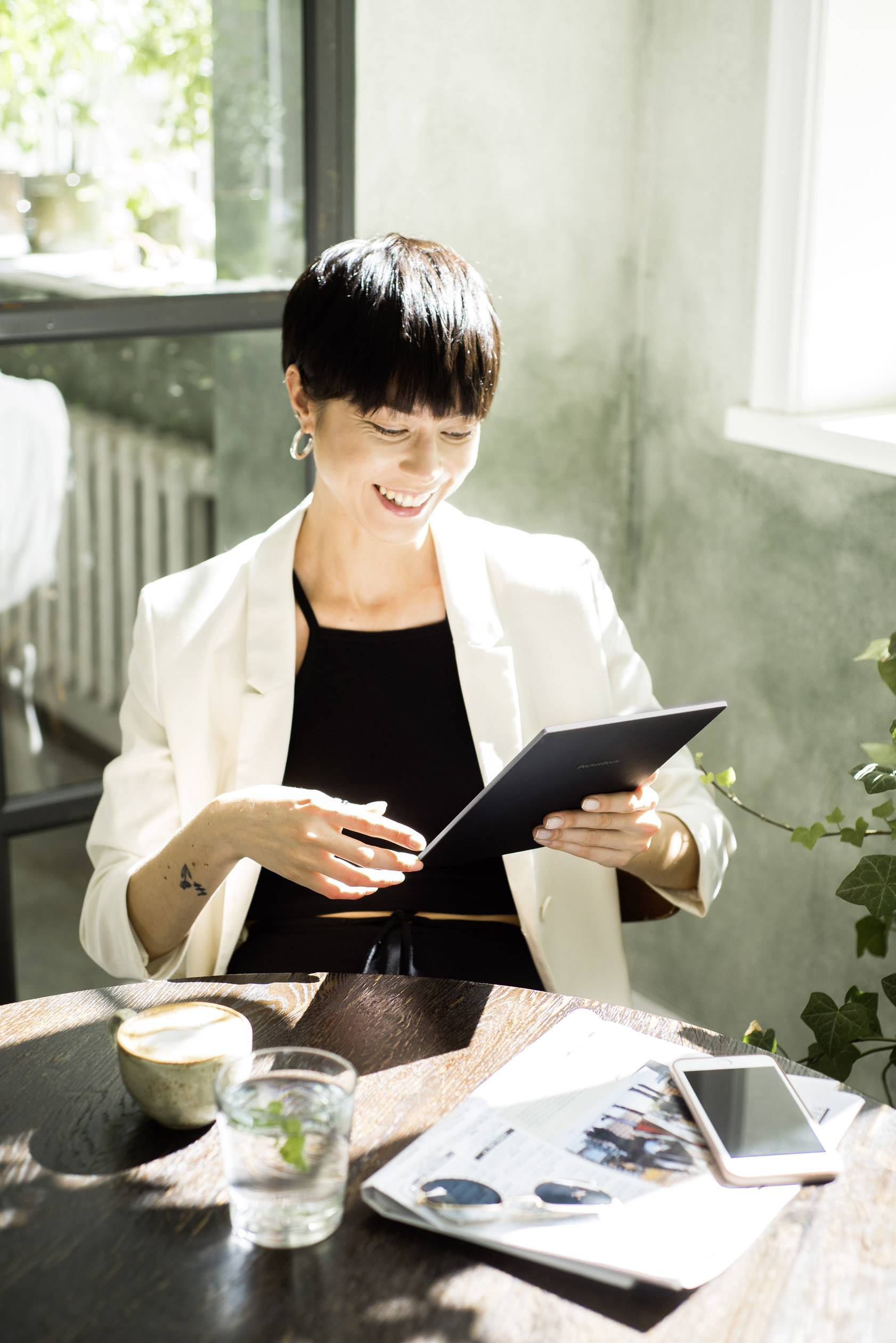 PocketBook InkPad X eBookReader 26.2cm (10.3 Zoll) Metallic, Grau